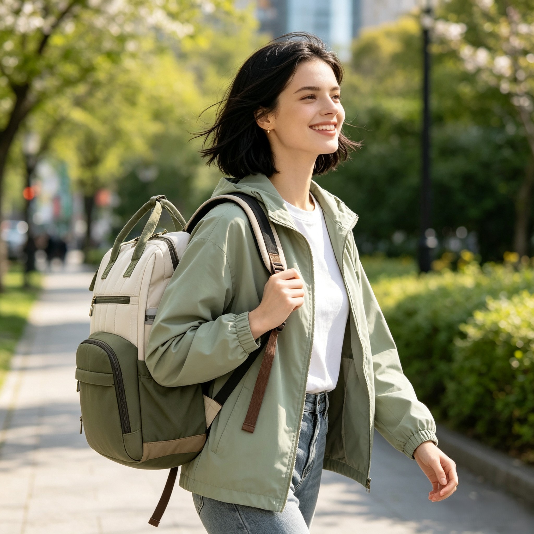 Laptop backpack-A2610 - Image 3