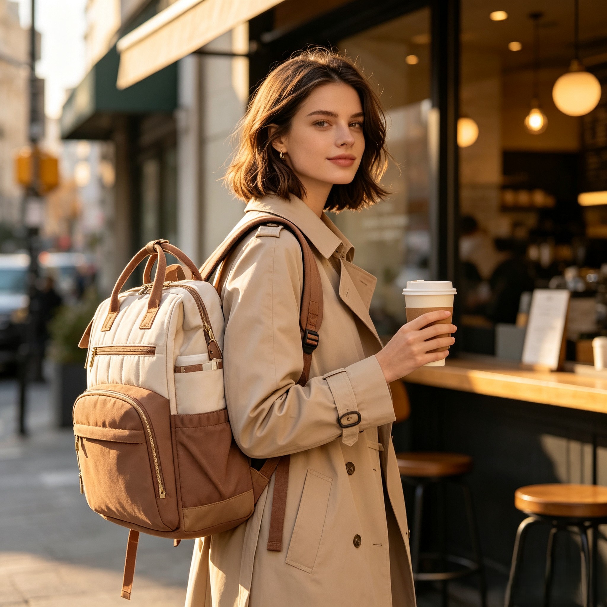 Laptop backpack-A2610 - Image 5